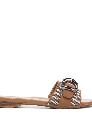 Toffee Santiago Flat Sandals