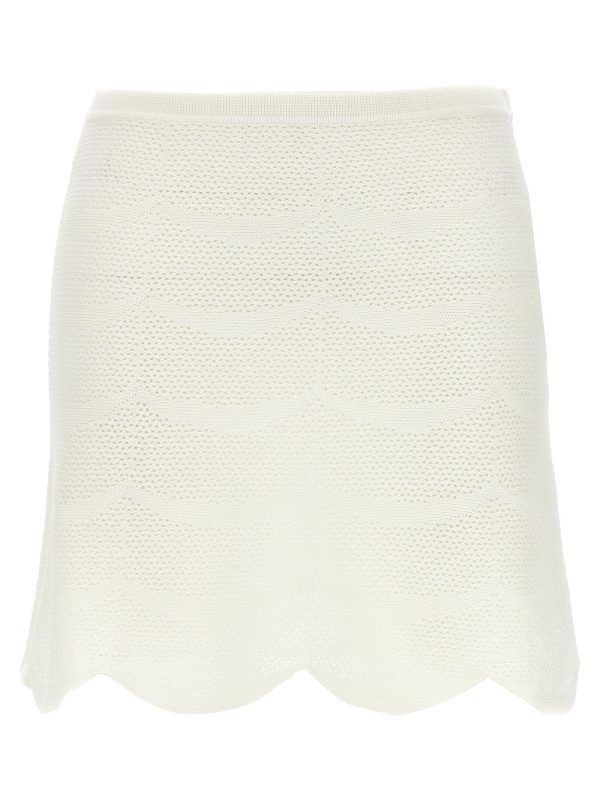 Tom Ford Crochet Mini Skirt