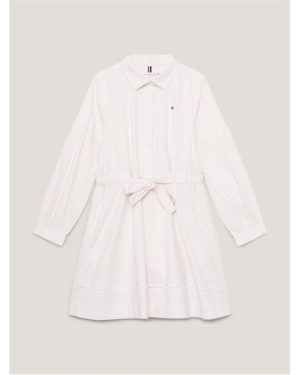 Tommy Hilfiger Ithica Stripe Shirt Dress Juniors - Pink