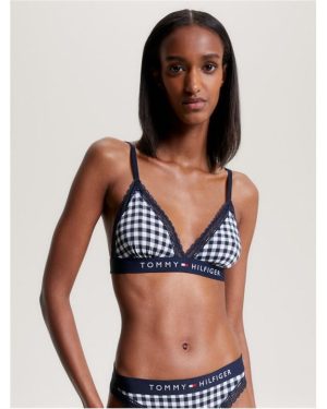 Tommy Hilfiger TRIANGLE BRA PRINT - Blue
