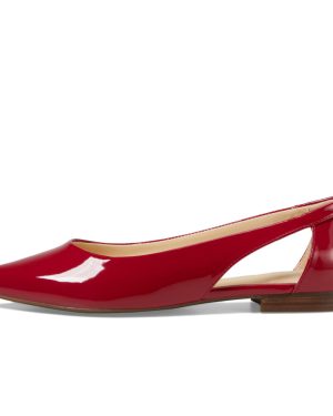 Tommy Hilfiger Women's VELAHI Ballet Flat Blood Red 610 7.5