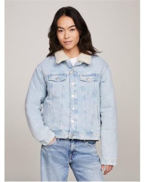 Tommy Jeans 2in1 Removable Lining Denim Jacket - Blue