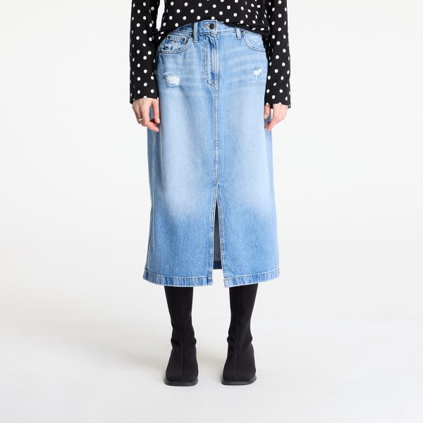 Tommy Jeans Claire Midi Skirt Denim 26