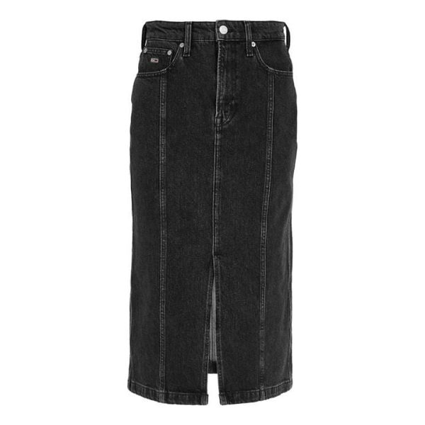 Tommy Jeans Denim Maxi Skirt - Black