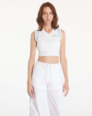Top Converse x Feng Chen Wang Polo Top White/ Arctic Ice L