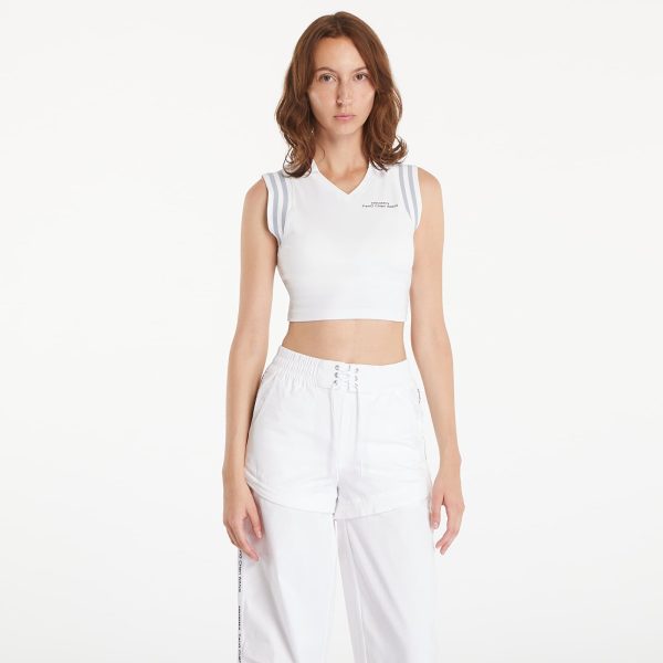 Top Converse x Feng Chen Wang Polo Top White/ Arctic Ice L