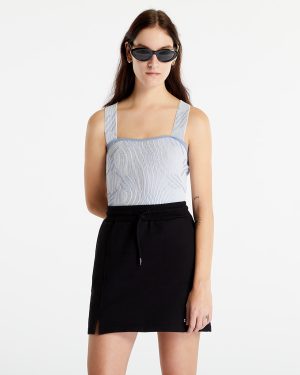 Top Daily Paper Pabila Knit Top Egret White/ Purple Impression XS