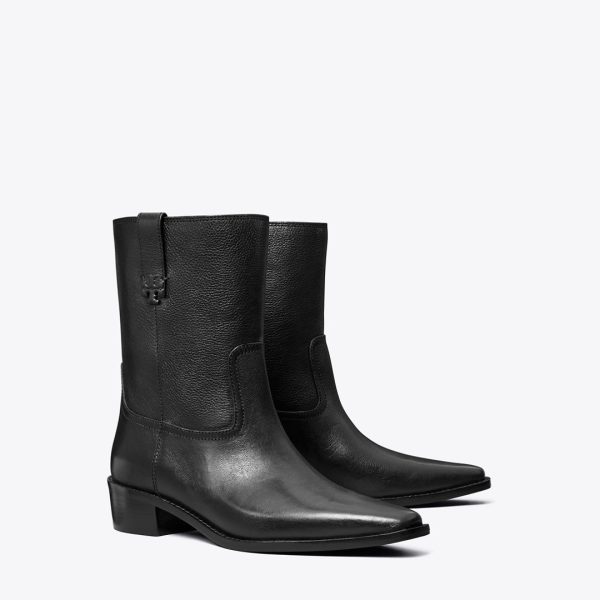 Tory Burch City Western Ankle Boot