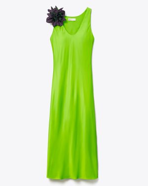 Tory Burch Satin Slip Dress