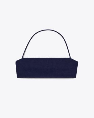 Tory Burch Smocked Bandeau Bikini Top