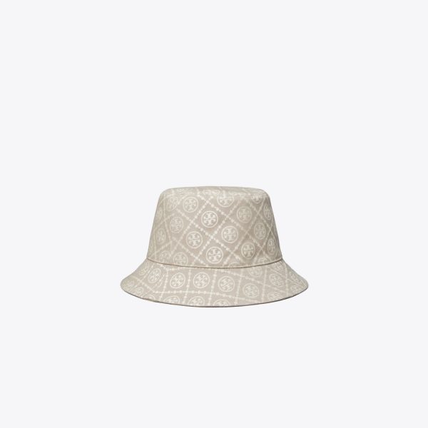 Tory Burch T-Monogram Short-Brim Bucket Hat