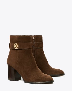 Tory Burch Turnlock Heeled Ankle Boot