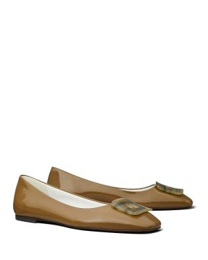 Tory Burch Women's Georgia Slip On Embellished Ballet Flats