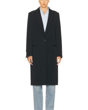 Toteme Classic Tailored Coat in Black - Black. Size 32 (also in 34, 36, 38, 40).