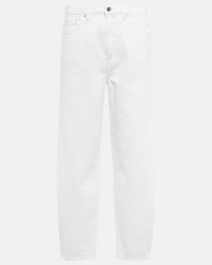 Toteme High-rise barrel-leg jeans
