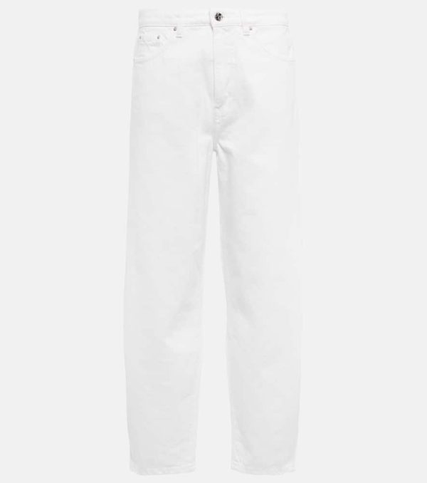 Toteme High-rise barrel-leg jeans