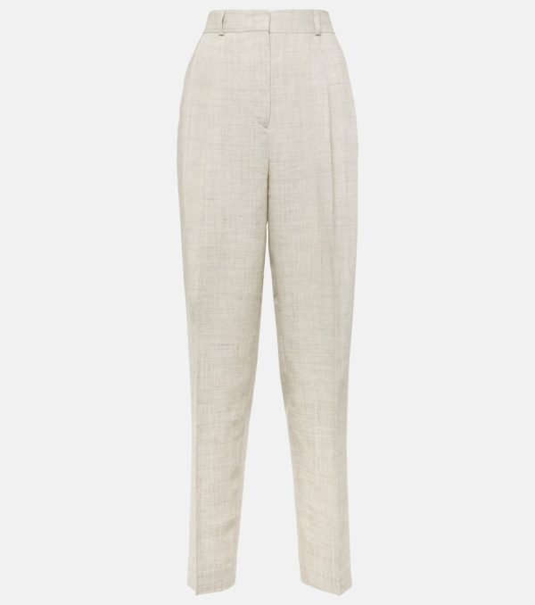 Toteme Pleated tailored straight pants