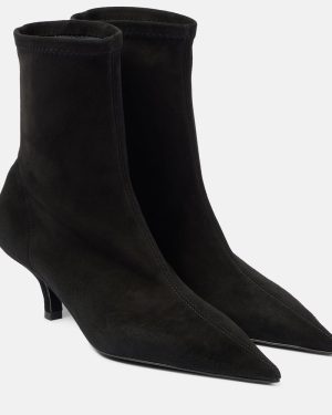 Toteme Suede sock boots