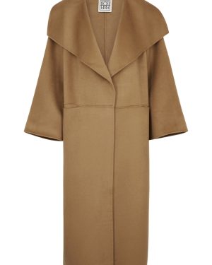 Toteme Wool and Cashmere-blend Coat - Camel - Xxs