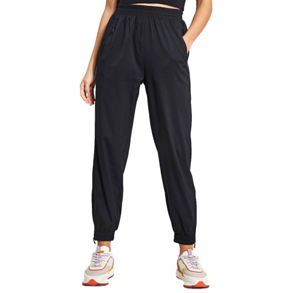 Tracksuit Bottoms Summit Polyester Black