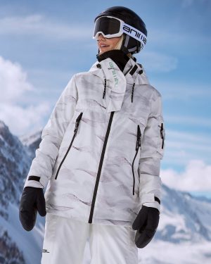 Trail Womens Snow Jacket - White