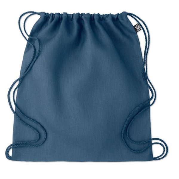 Treat Republic Blue Hemp Gym Bag