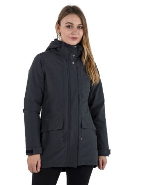 Trespass Womens Waterproof Parka Jacket Ladies
