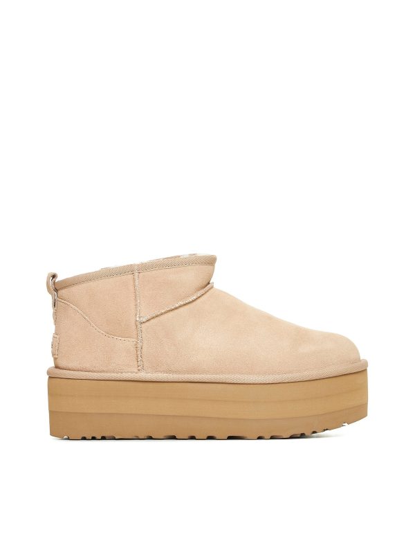 UGG | Classic Ultra Mini platform suede ankle boots | Women | 5