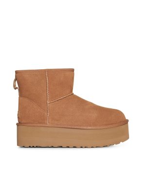 UGG | Mini Classic Platform suede ankle boots | Women | 10