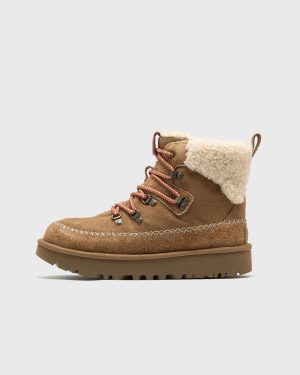 UGG WMNS CLASSIC ALPINE LACE-UP women Boots brown in size:36
