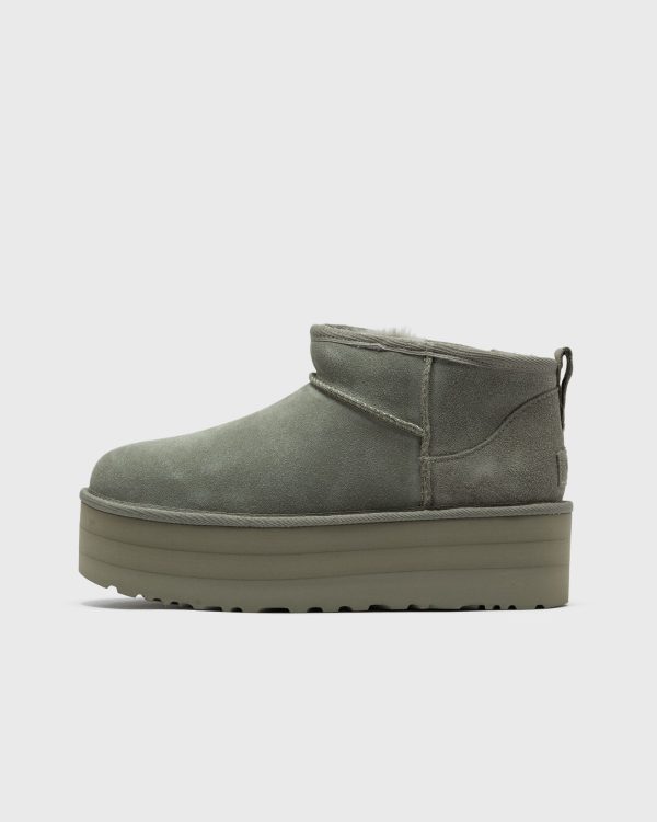 UGG WMNS CLASSIC ULTRA MINI PLATFORM women Boots green in size:41