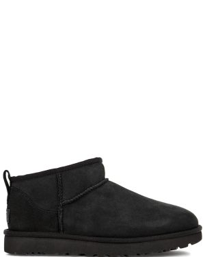 Ugg Classic Ultra Mini Suede Boots - Black - 7