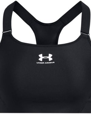 Under Armour Armour Ua Heatgear High Impact Sports Bra Womens - Black