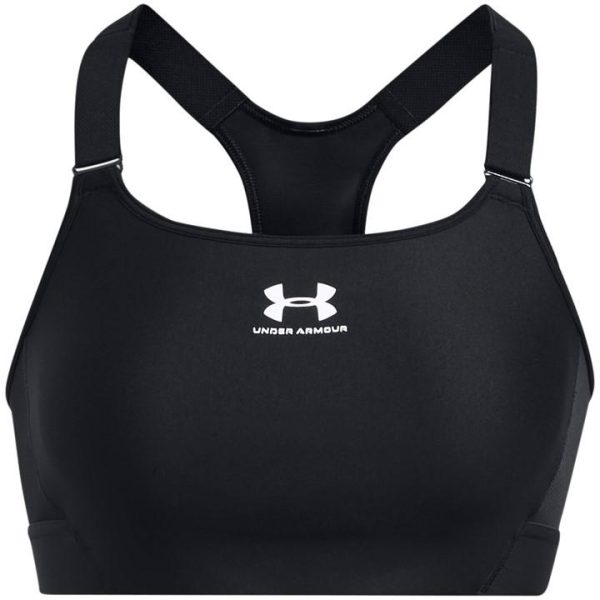 Under Armour Armour Ua Heatgear High Impact Sports Bra Womens - Black