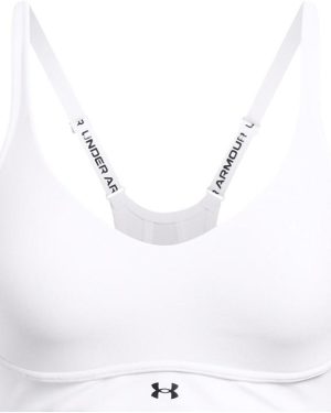 Under Armour Armour Ua Infinity Low 2.0 Bra Impact Sports Womens - White