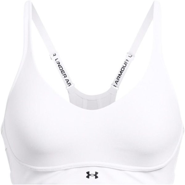 Under Armour Armour Ua Infinity Low 2.0 Bra Impact Sports Womens - White