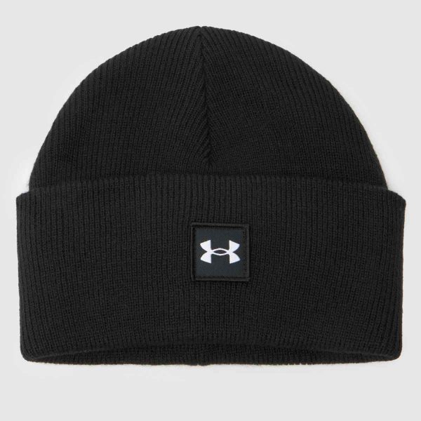 Under Armour Halftime Beanie White in Black & White, Size: OSFM