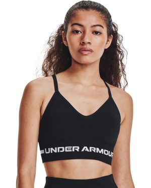 Under Armour Seamless Low Long Bra Black XS