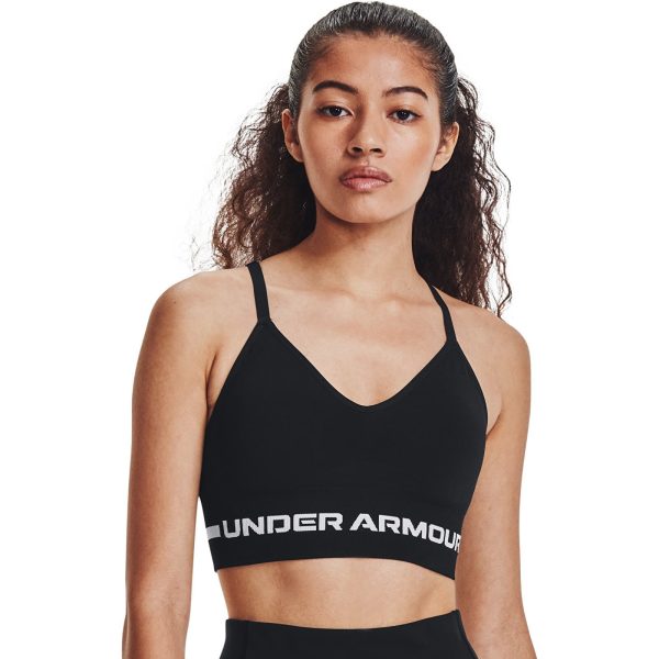 Under Armour Seamless Low Long Bra Black XS