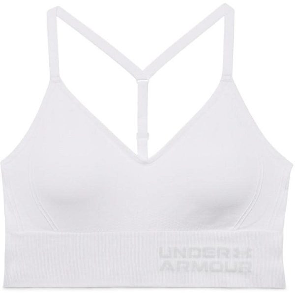 Under Armour Seamless Sports Bra - White
