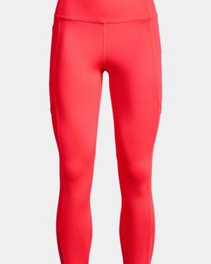Under Armour Womens Fly Fast Ankle Leggings - Red