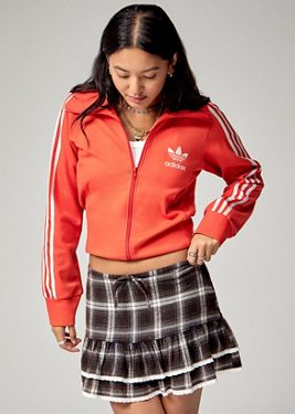 Urban Renewal Made From Remnants Flannel Mini Skirt - Dark Grey XS at Urban Outfitters