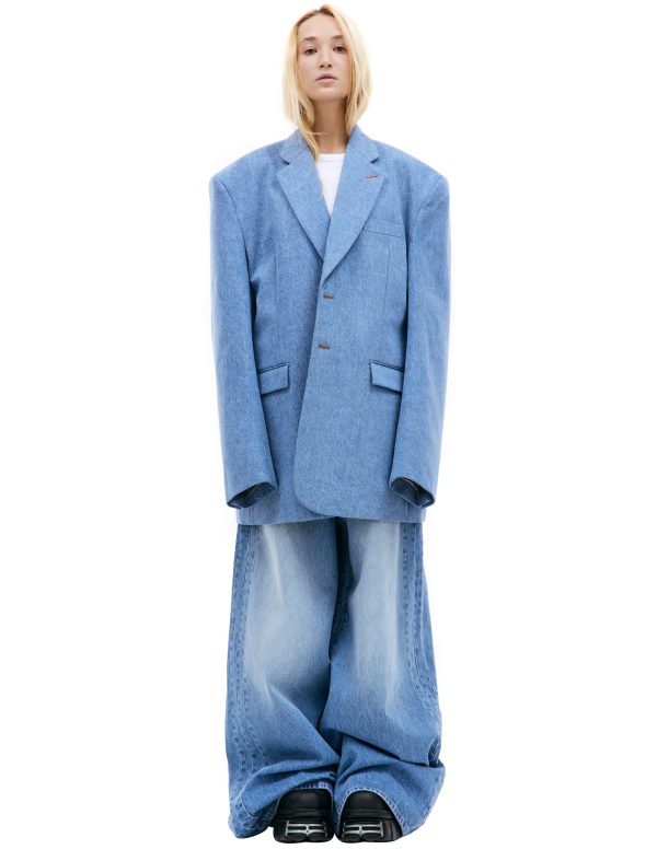 VETEMENTS Denim oversized blazer