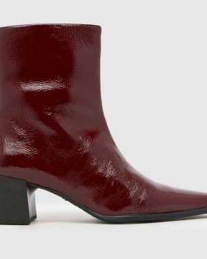 Vagabond Shoemakers Shoemakers Giselle Sock Boots in Burgundy