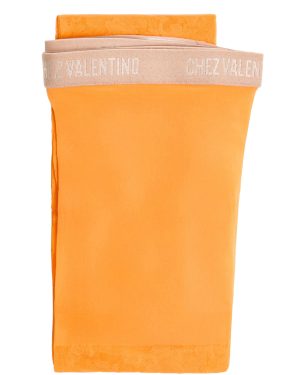 Valentino Garavani - Lace Tights - Orange - M - Moda Operandi