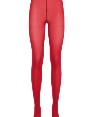 Valentino Garavani - Sheer Tights - Red - XS - Moda Operandi