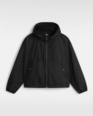Vans - MTE Theo Windbreaker Jacket, Woman, Black, Size: XS