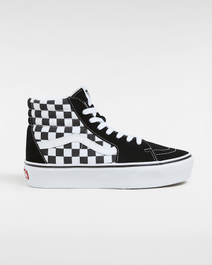 Vans - Sk8-Hi Platform 2.0 Shoes, Woman, Black, Size: 2.5