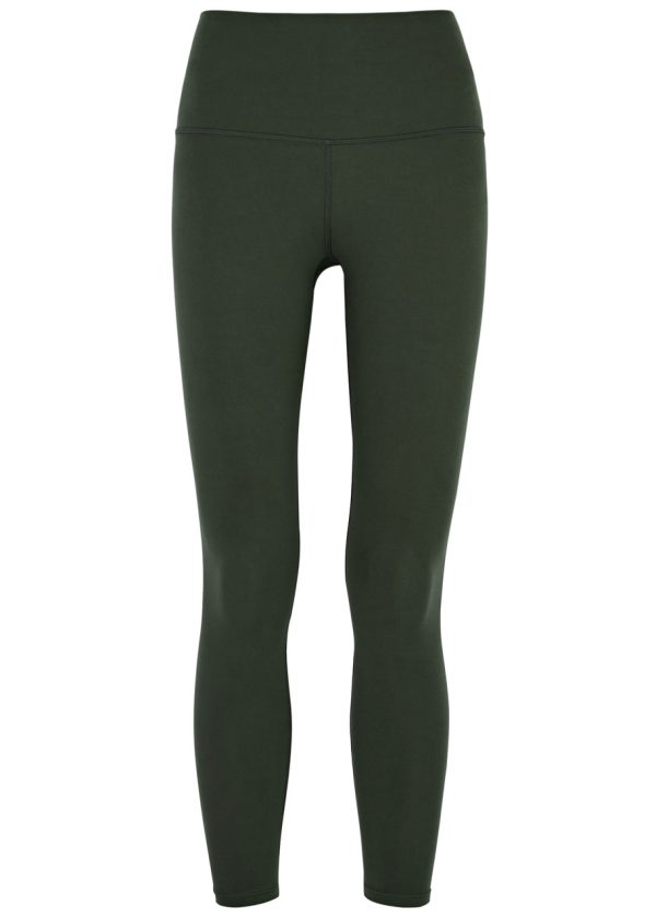 Varley Always High 25 Stretch-jersey Leggings, Activewear, Dark Green - L (UK14 / L)