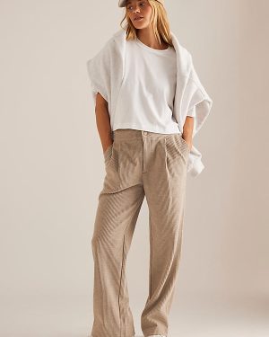 Varley Berdeen Cord Straight-Leg Trousers
